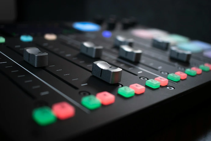 a close up of a keyboard